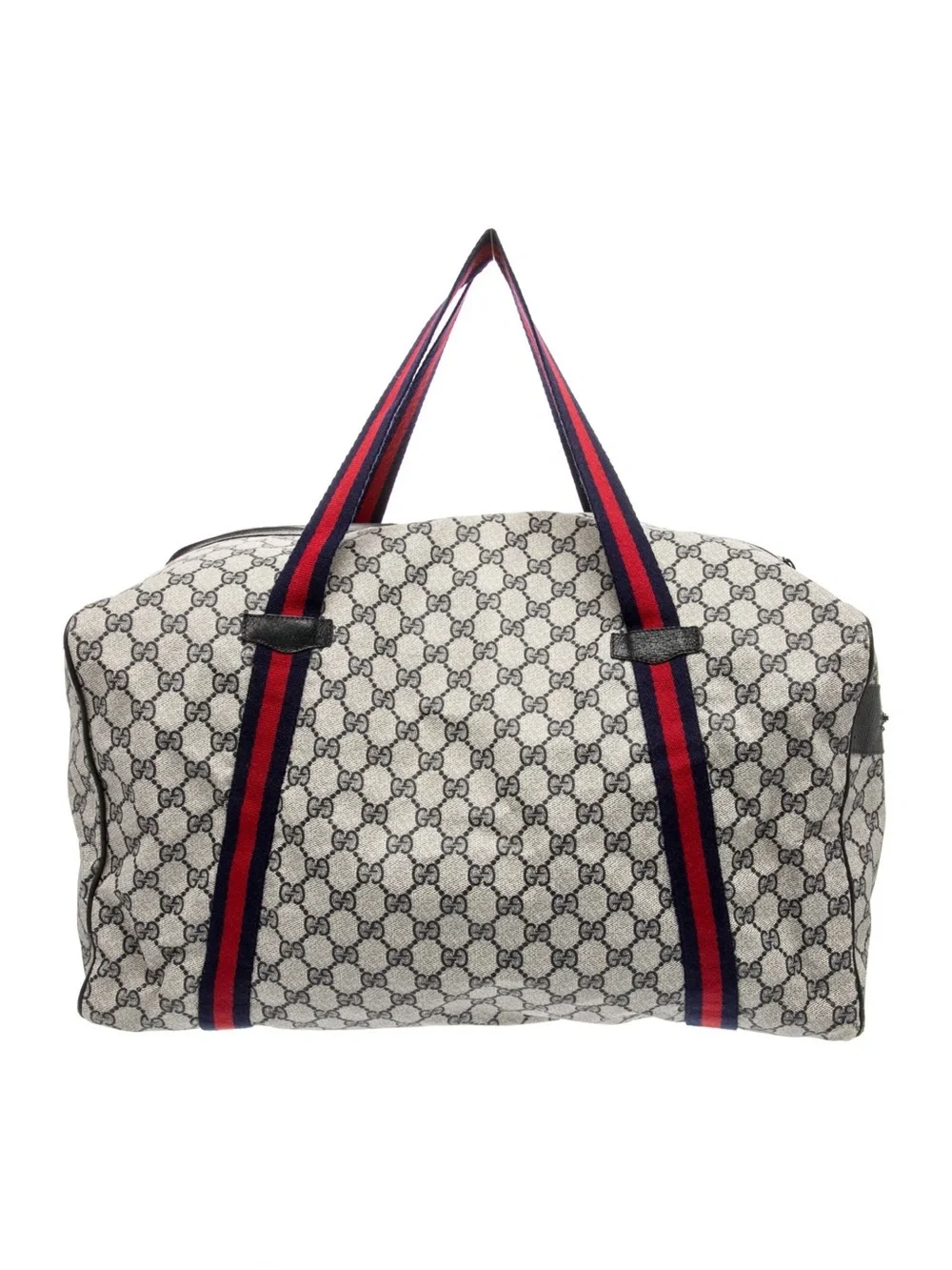 Gucci Duffle Bag GG Logo Canvas Folding Travel Carry On